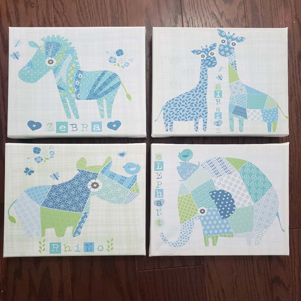 Nursery Safari Wall Decor